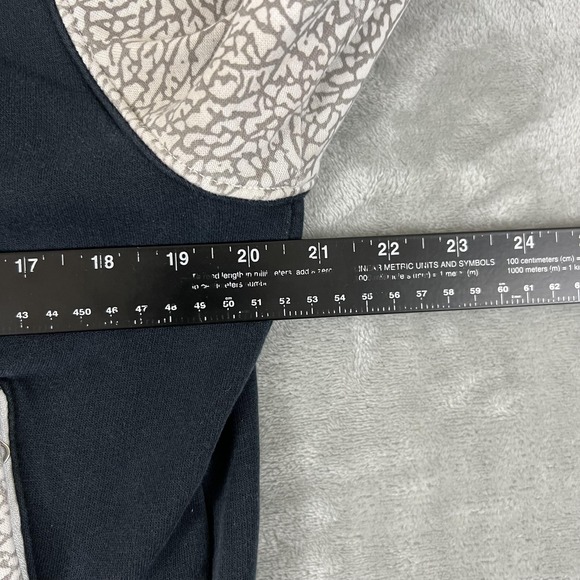 Jordan Jumpman Hoodie Mens Small Black Elephant Print Brooklyn Snap Cardigan - Picture 6 of 15